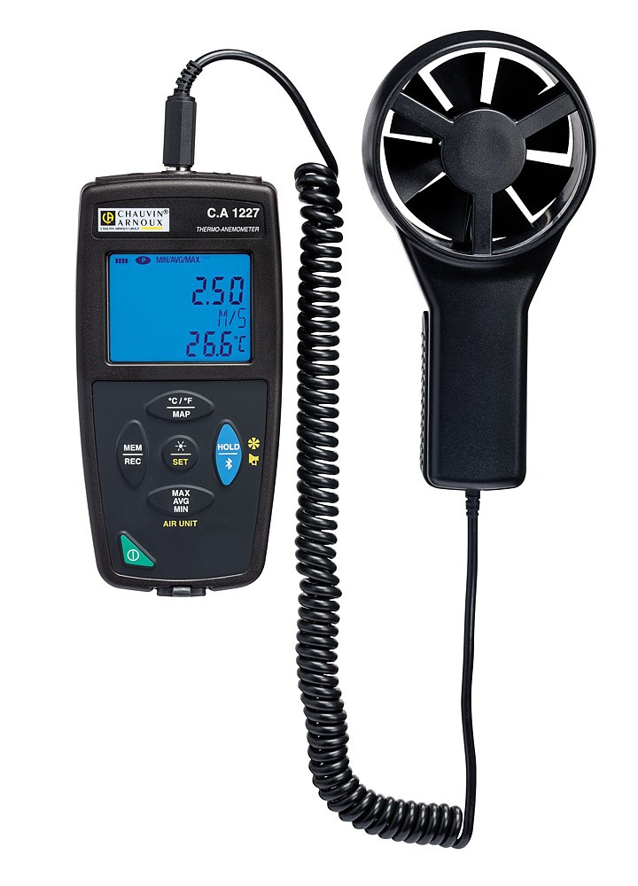 Product C A 1227 Thermo anemometer Chauvin Arnoux UK Product C A 1227 Thermo anemometer Chauvin Arnoux UK